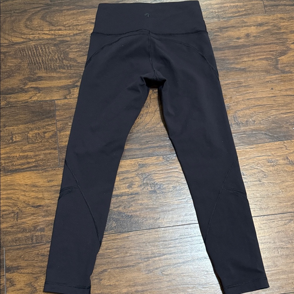 Lululemon Athletica Black High-Waisted Leggings - Picture 3 of 9
